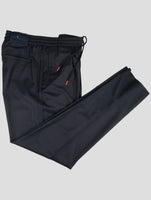 Kiton Blue Wool Pants
