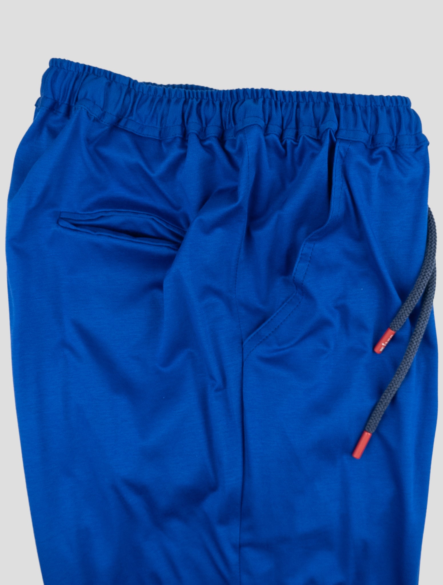 Kiton Blue Cotton Pants