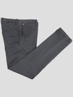 Kiton Gray Cotton Ea Pants