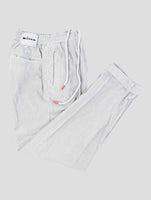 Kiton Gray Cotton Velvet Pants