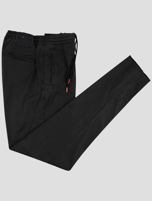 Kiton Black Lyocell Ea Pants