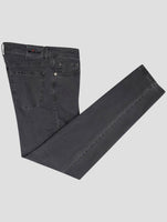 Kiton Gray Cotton Cashmere Ea Jeans