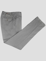 Kiton Gray Cotton Cashmere Ea Pants