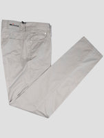 Kiton Gray Cotton Ea Jeans