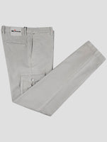 Kiton Gray Cotton Cashmere Ea Pants