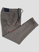 Kiton Gray Cupro Pl Pa Ea Cargo Pants