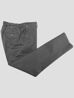 Kiton Gray Cotton Ea Pants