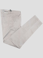 Kiton Gray Cotton Ea Jeans