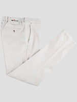 Kiton Gray Lyocell Cotton Ea Pants