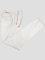 Kiton Gray Cotton Ea Pants
