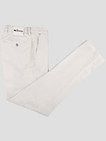 Kiton Gray Cotton Ea Pants