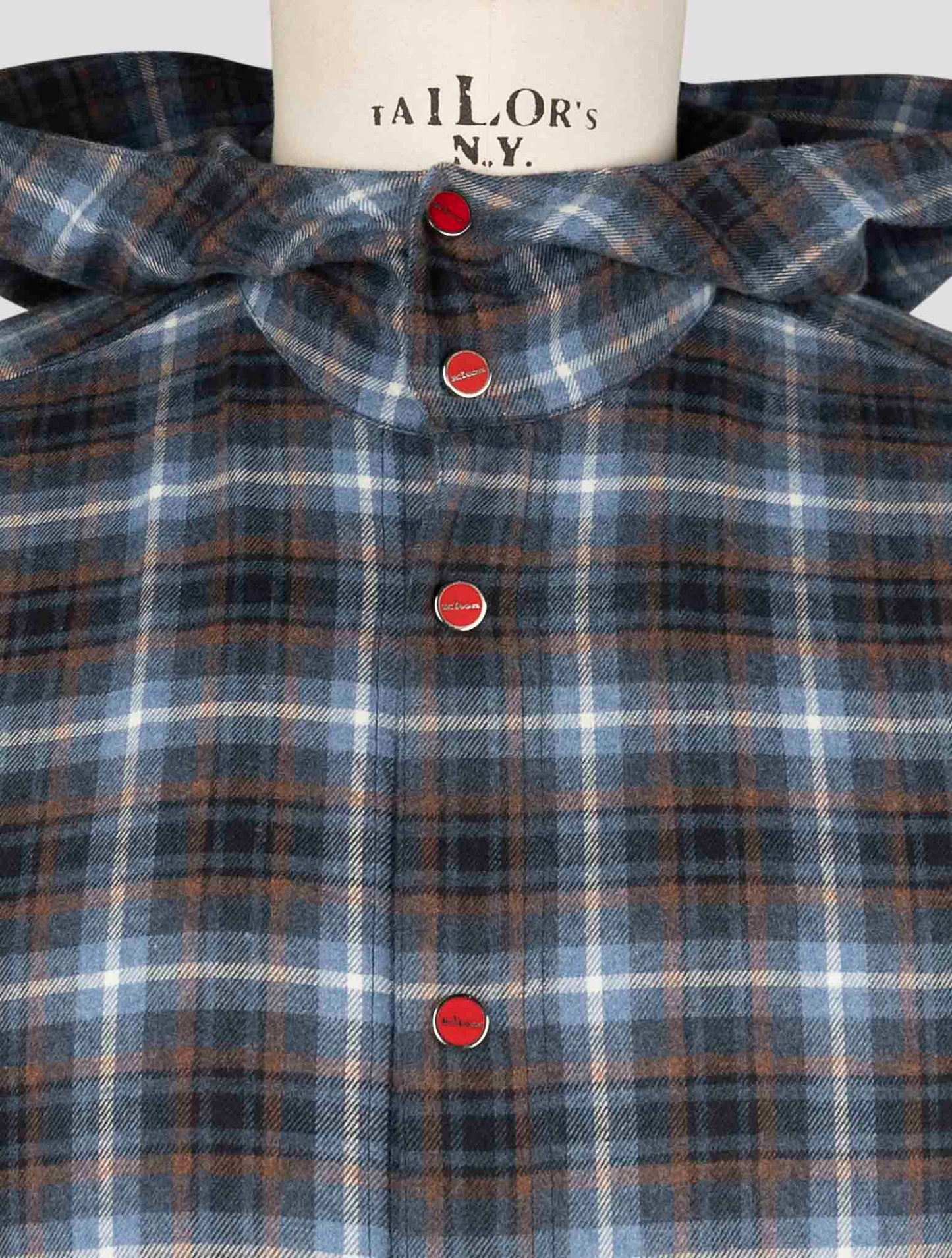 Kiton Multicolor Cotton Shirt Mariano