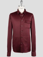 Kiton Burgundy Cashmere Ea Shirt