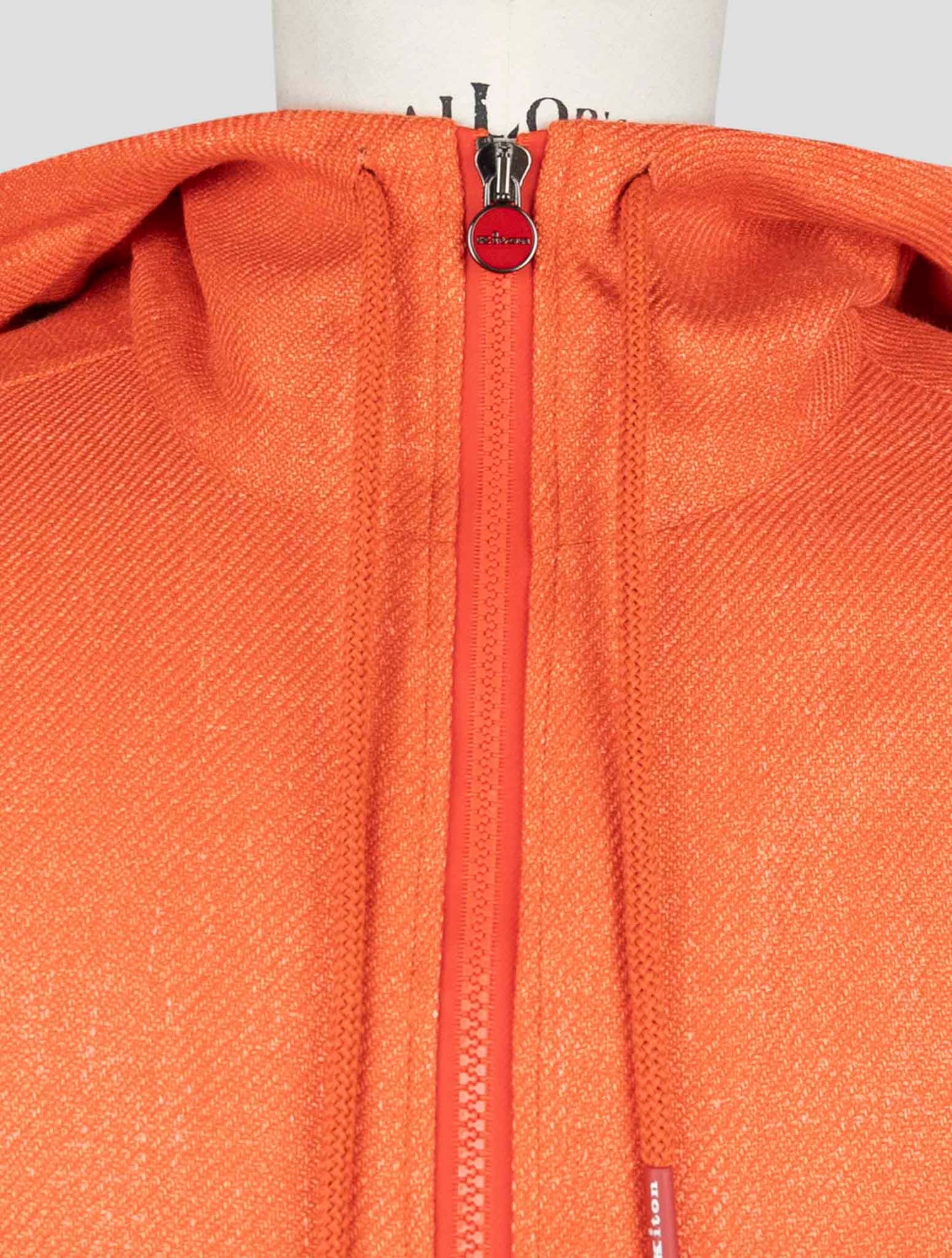 Kiton Orange Wool Cashmere Silk Linen Shirt Umbi