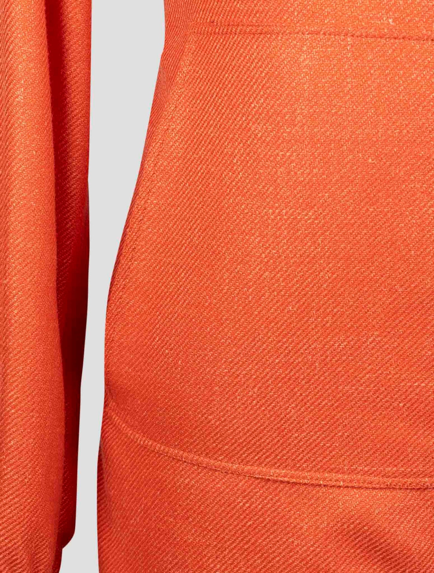 Kiton Orange Wool Cashmere Silk Linen Shirt Umbi