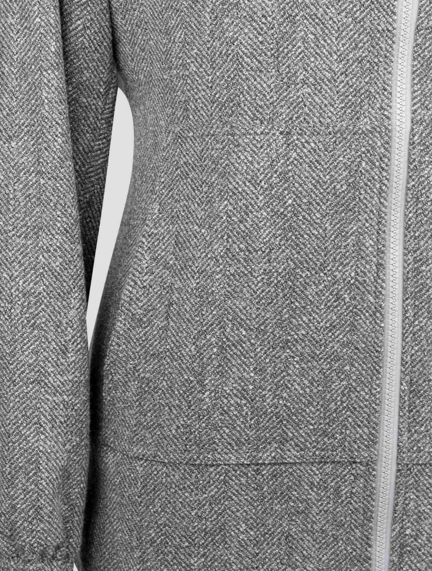 Kiton Gray  Virgin wool Pa Silk Linen Shirt Mariano