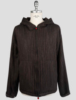 Kiton Brown Cashmere Virgin wool Silk Linen Sweater
