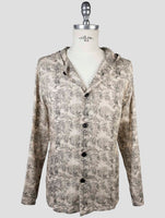 Kiton Beige Linen Shirt Luca