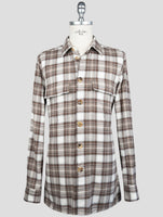 Kiton Multicolor Cotton Shirt