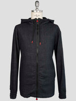 Kiton Gray Virgin Wool Silk Linen Shirt Umbi
