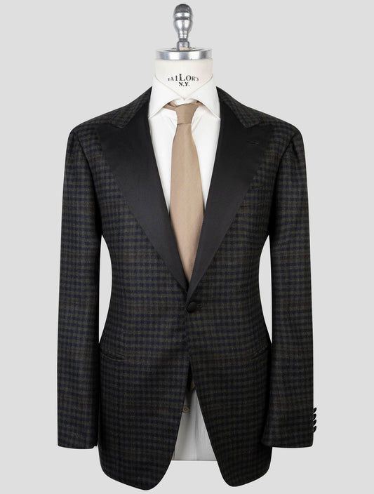 Kiton Multicolor Cashmere Vicuna Silk  Blazer Smoking