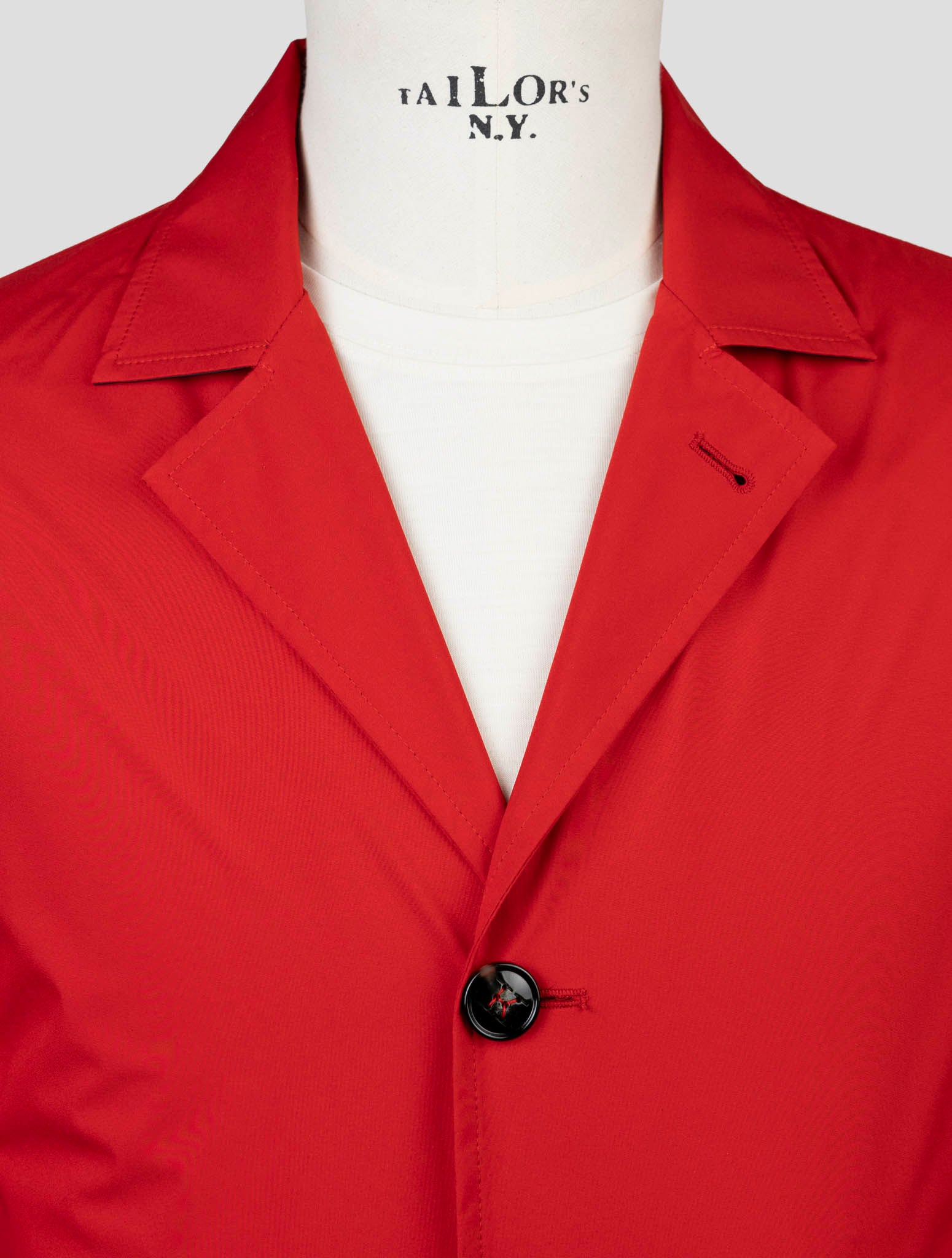 Kiton Red Pa Ea Overcoat