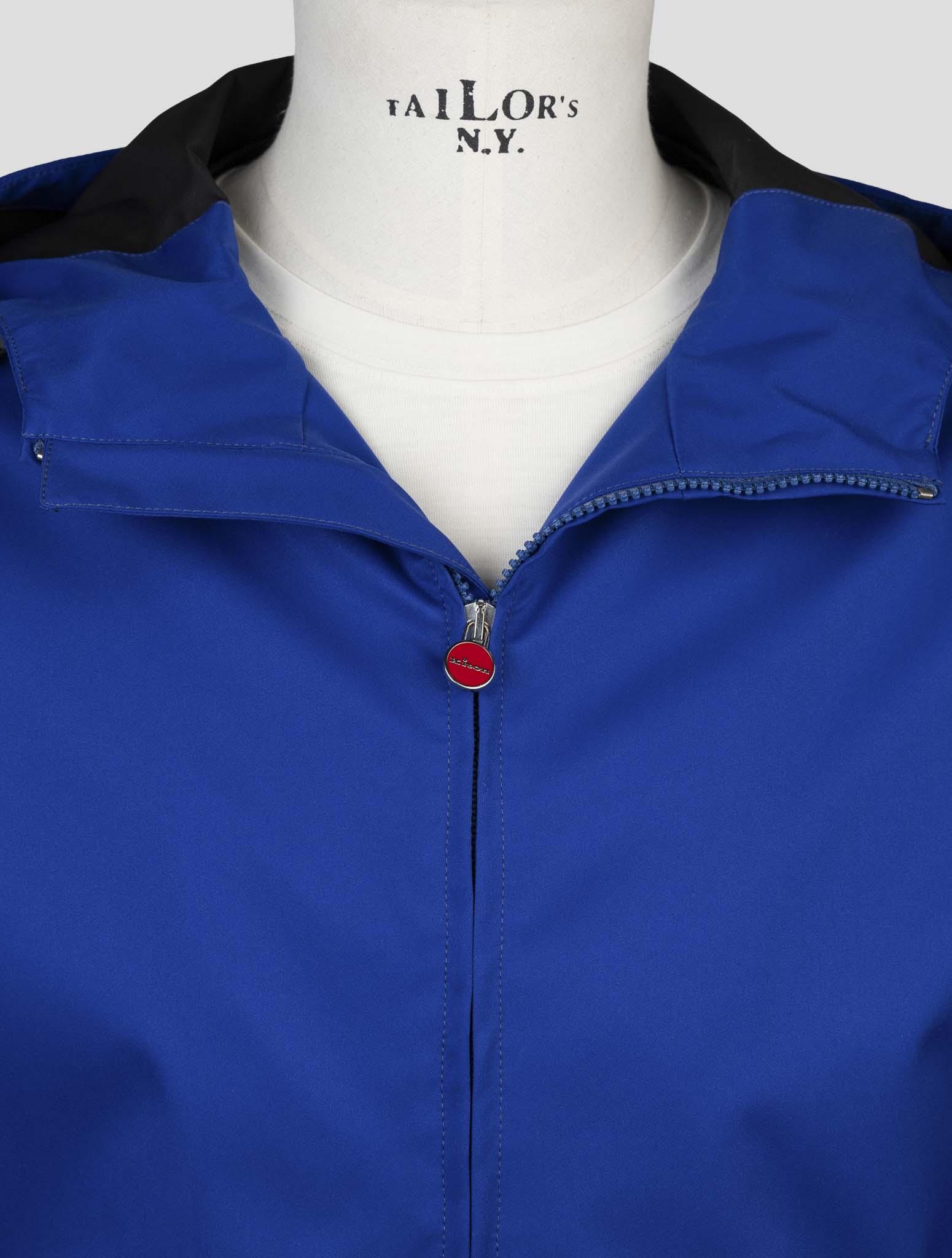 Kiton Blue Pl Coat