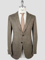 Kiton Multicolor Cashmere Virgin Wool Silk Linen Blazer