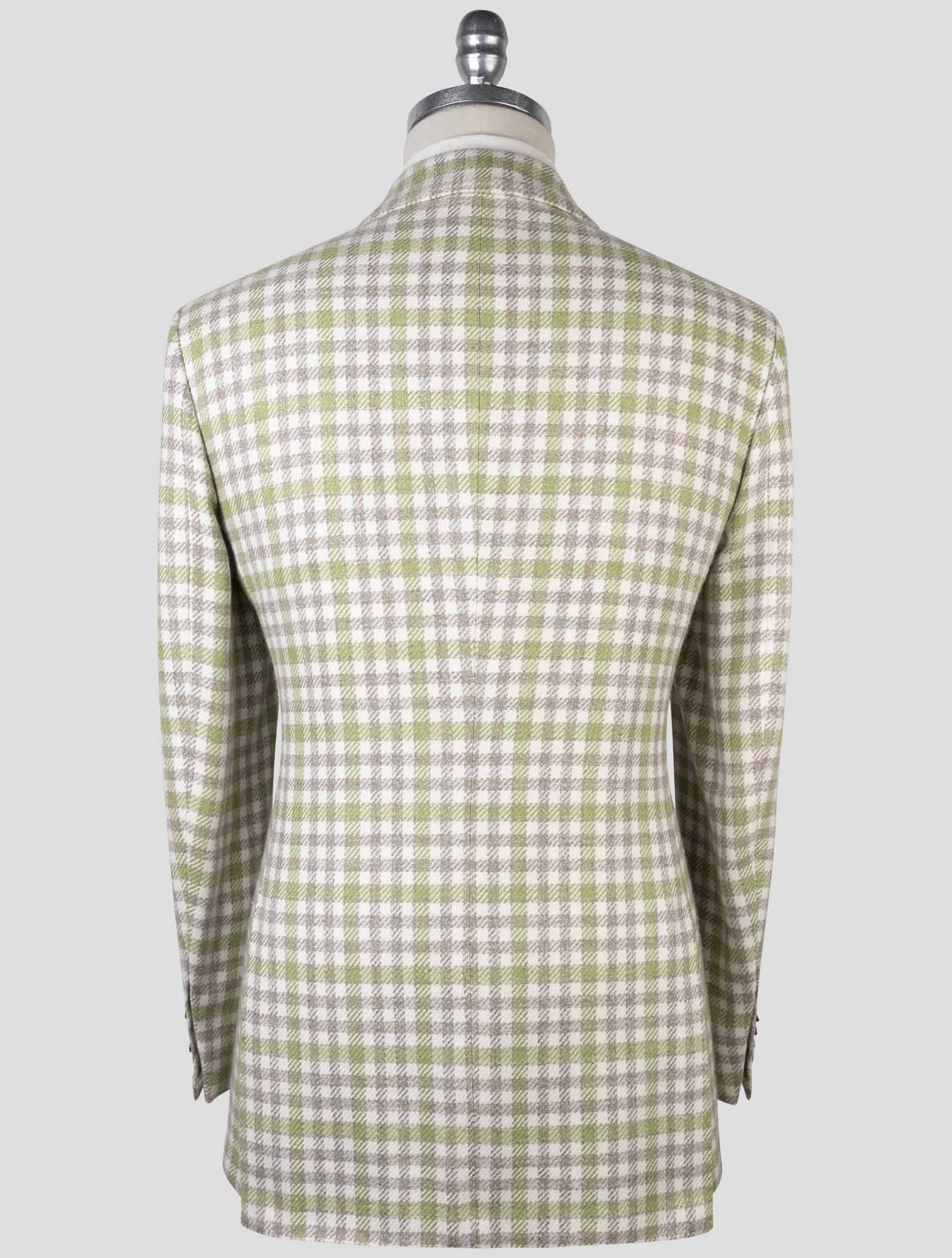 Kiton Multicolor Cashmere Virgin Wool Silk Linen Blazer