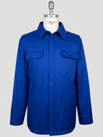 Kiton Blue Pl Coat