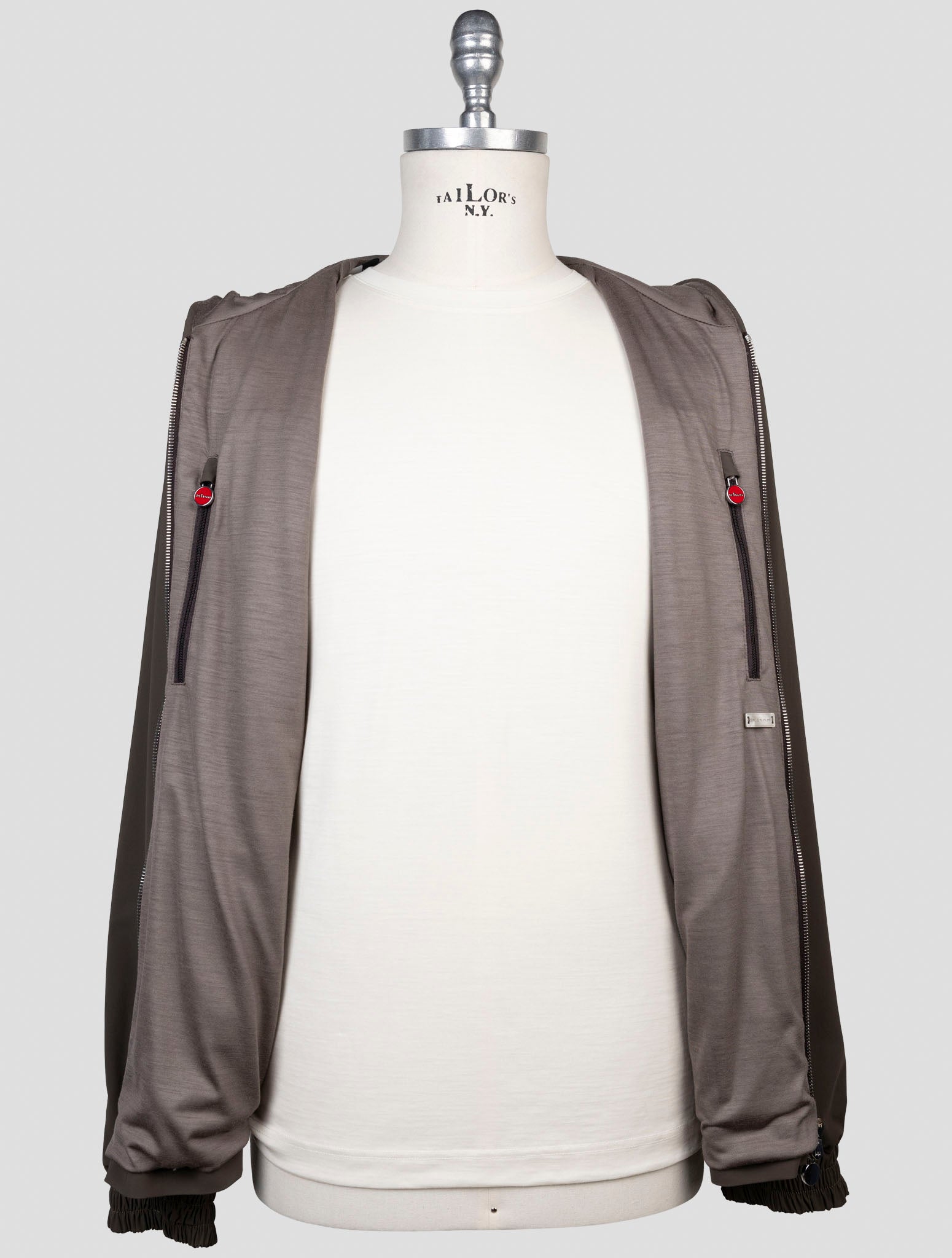 Kiton Brown Pa Ea Coat