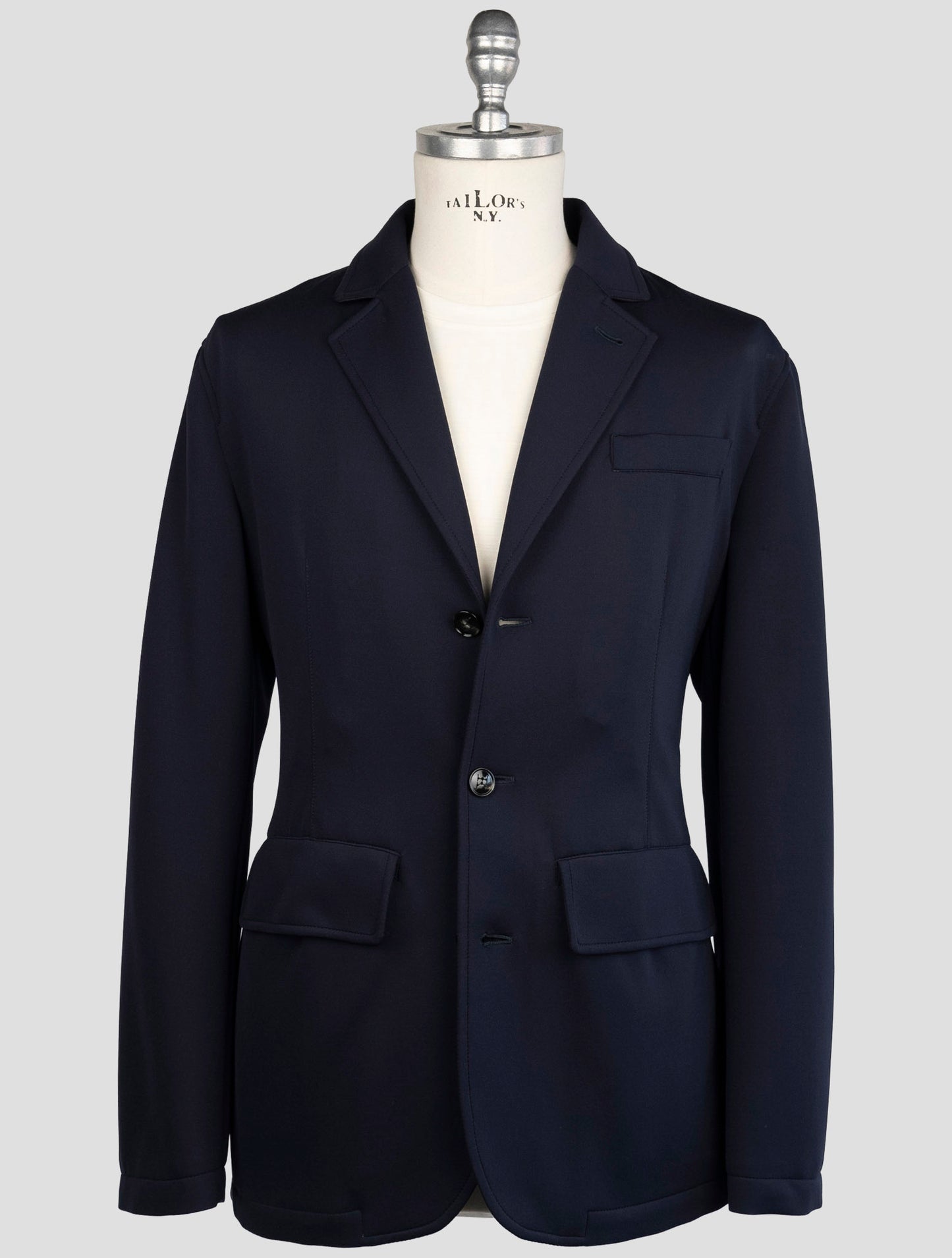 Kiton Blue Pa Ea Coat