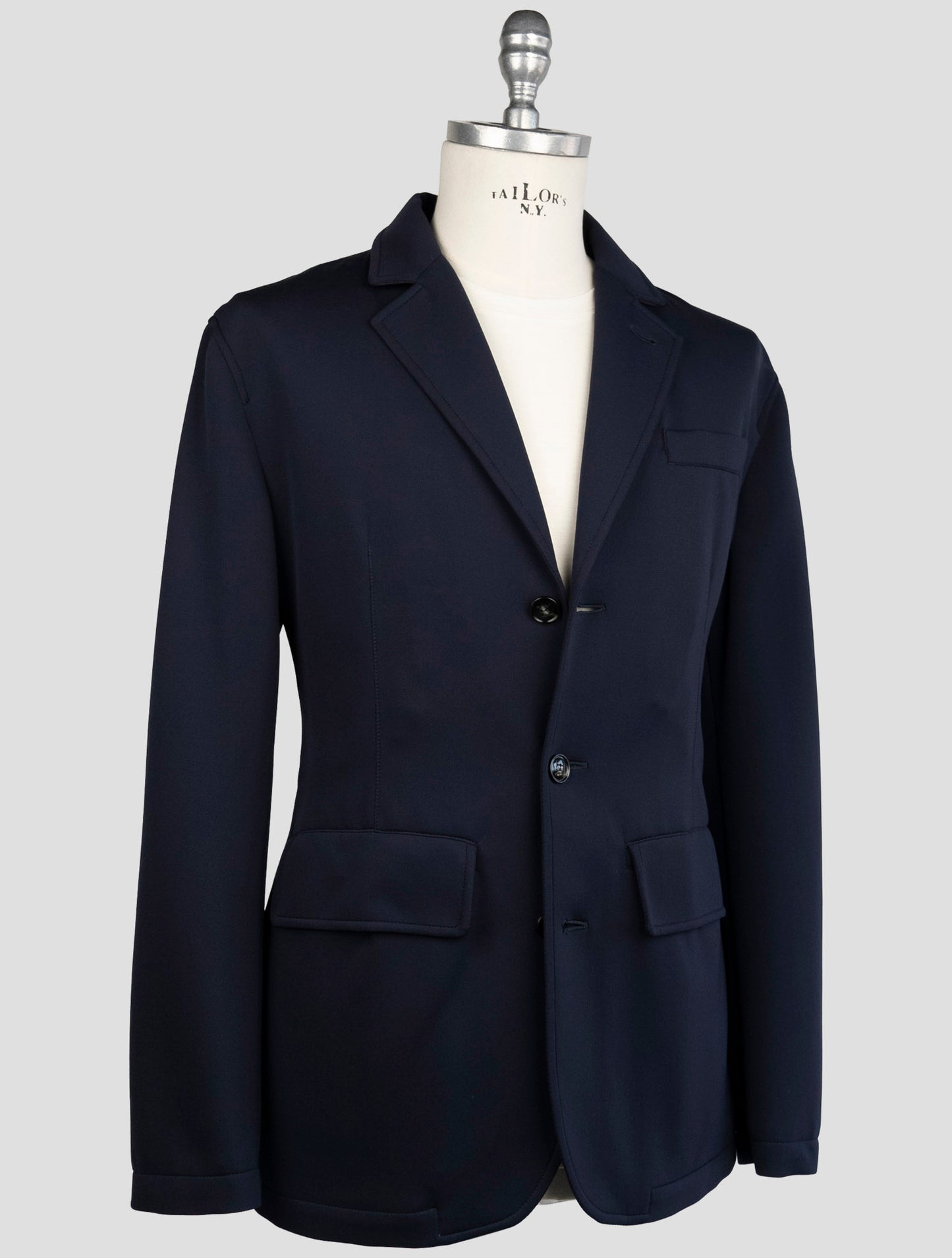 Kiton Blue Pa Ea Coat