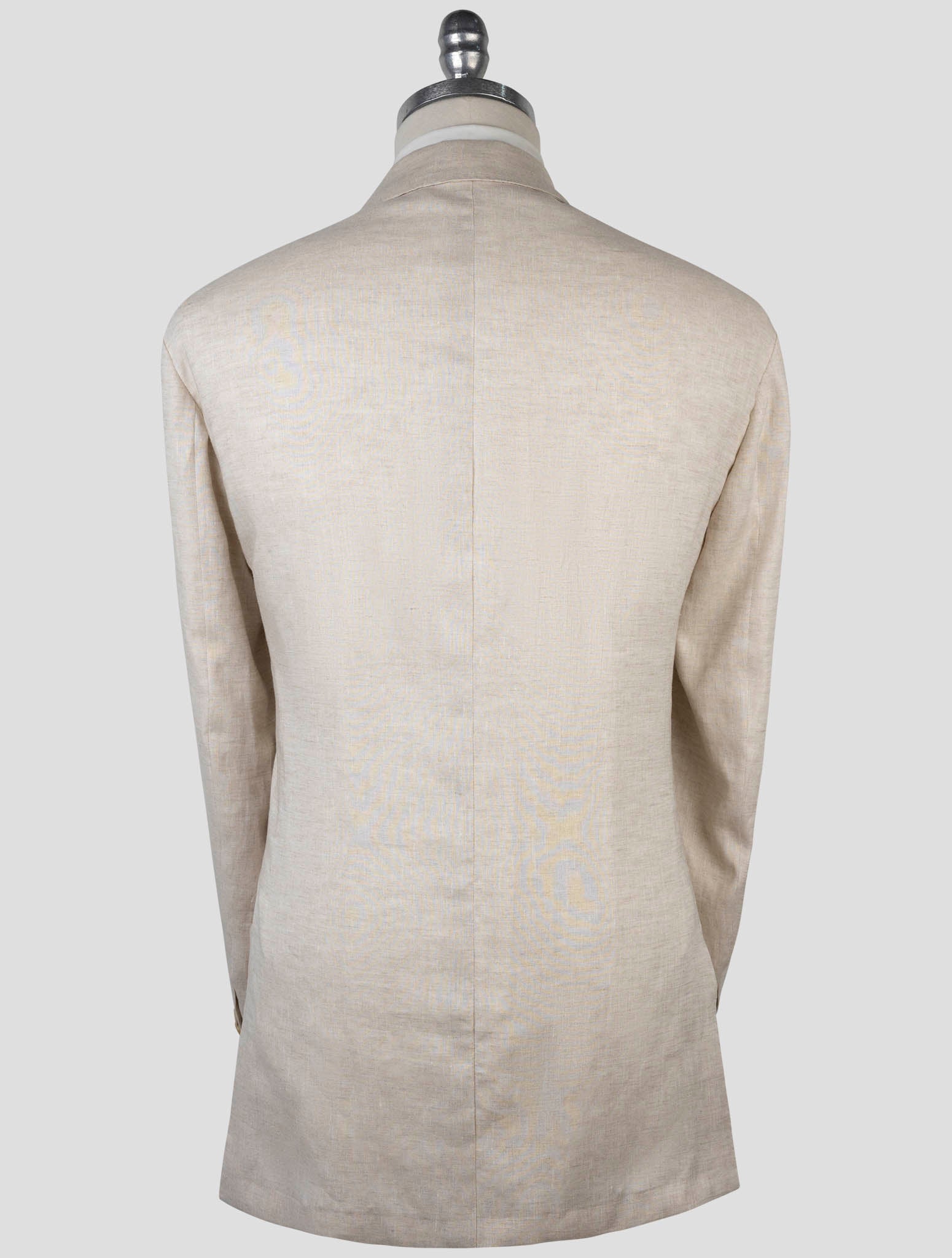 Kiton Beige Linen Blazer