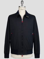 Kiton Blue Brown Pl Coat