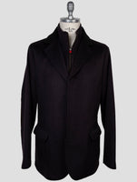 Kiton Purple Cashmere Coat