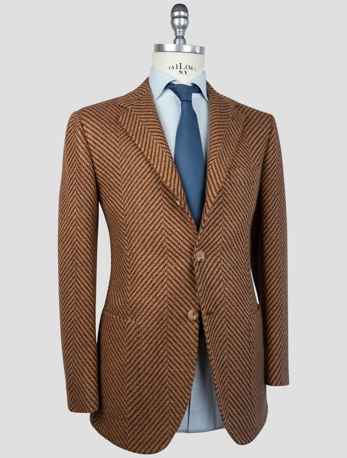 Kiton Multicolor Cashmere Blazer