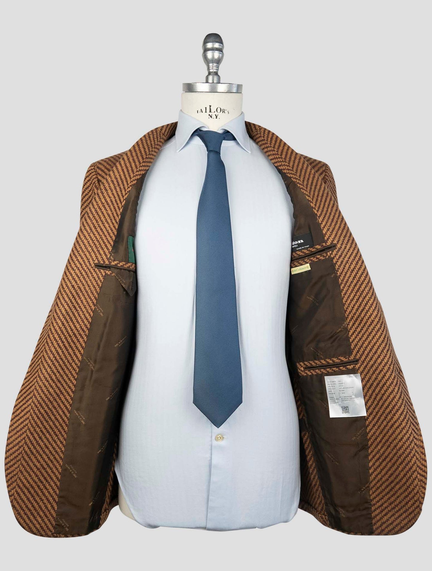 Kiton Multicolor Cashmere Blazer