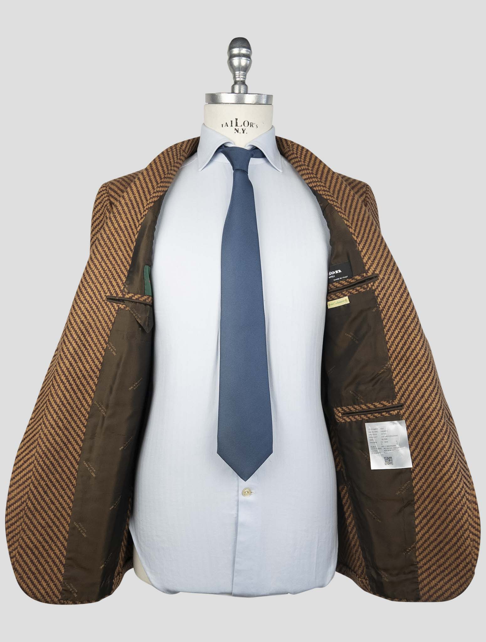 Kiton Multicolor Cashmere Blazer
