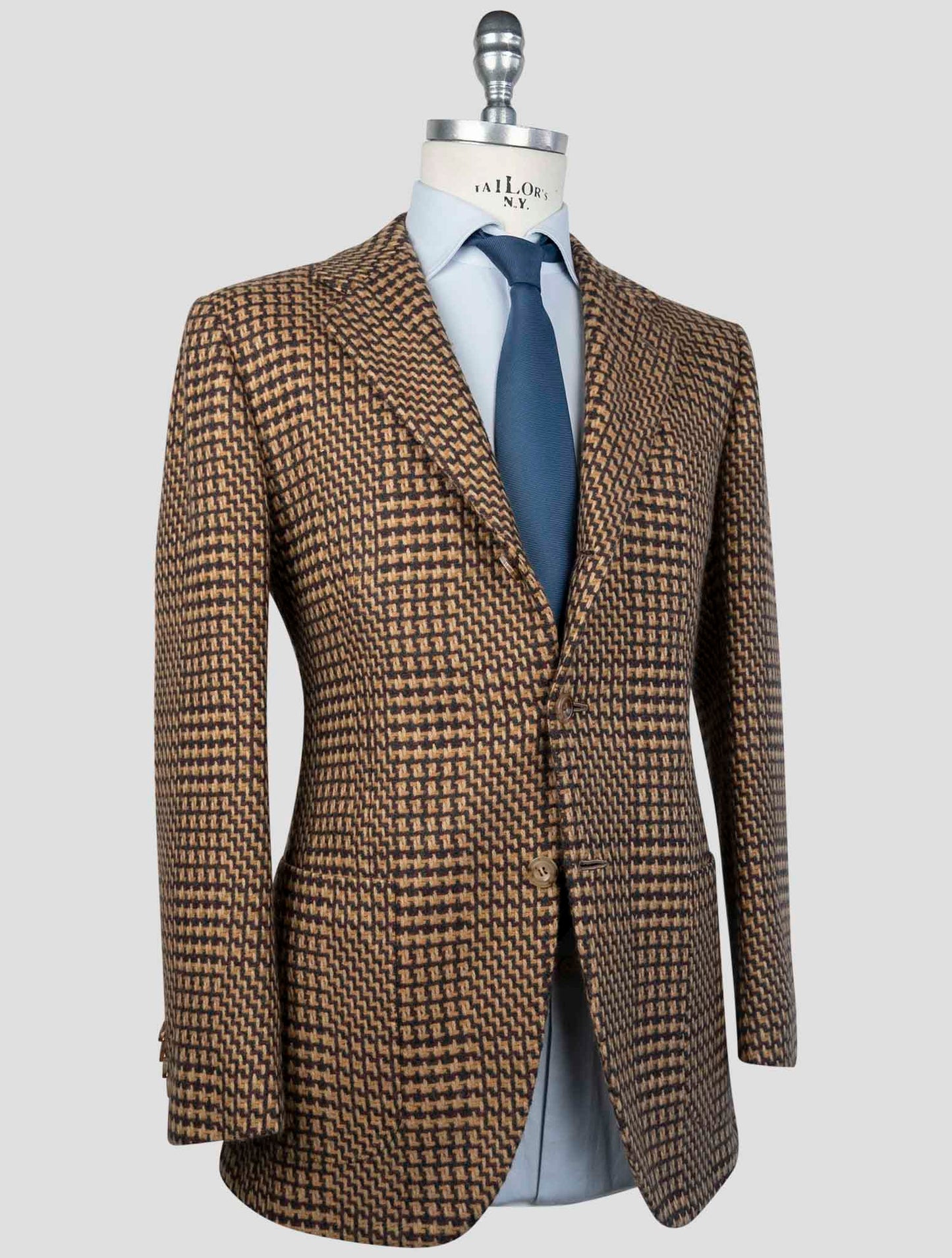 Kiton Multicolor Cashmere Blazer