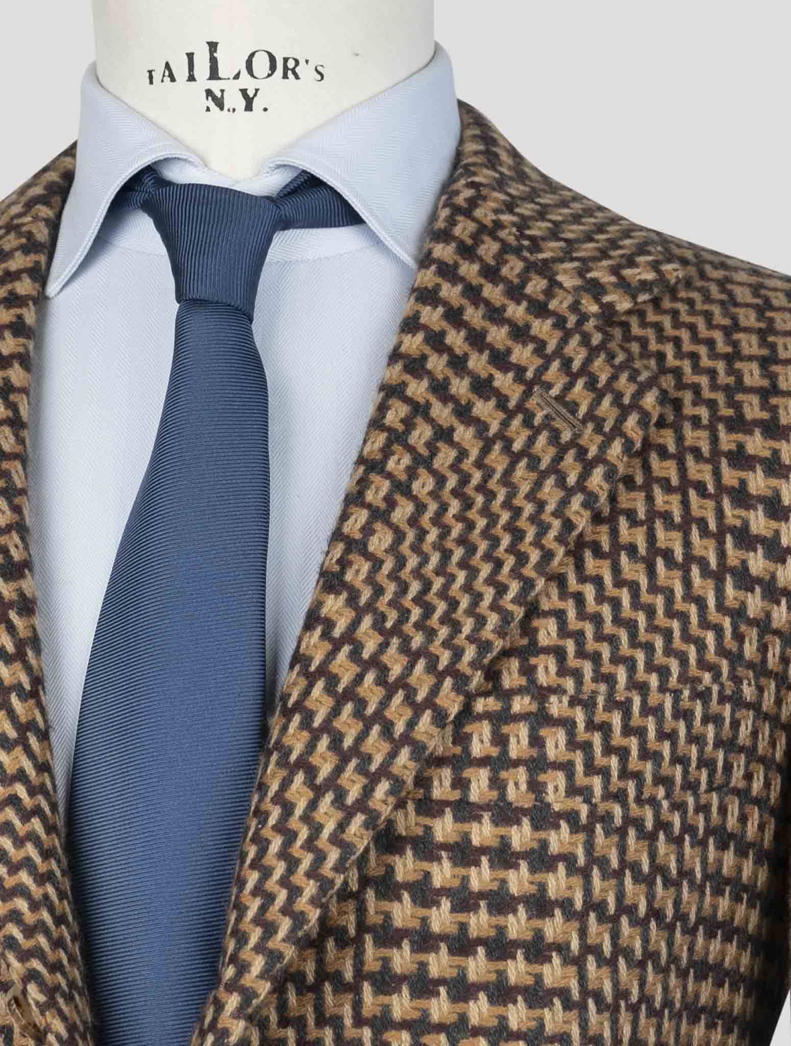 Kiton Multicolor Cashmere Blazer