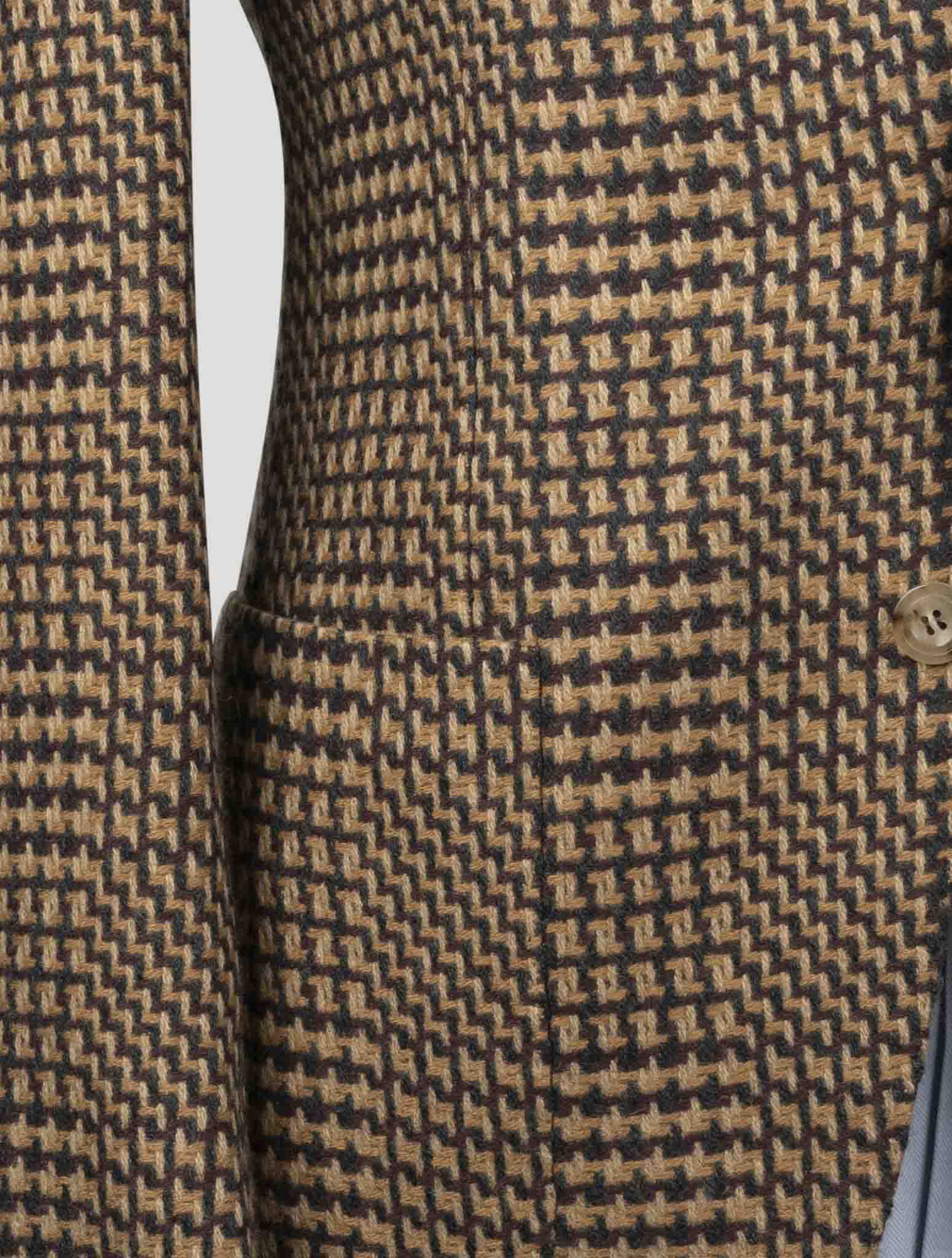 Kiton Multicolor Cashmere Blazer