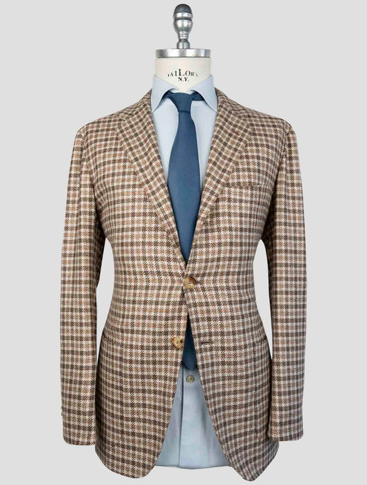 Kiton Brown Cashmere Blazer