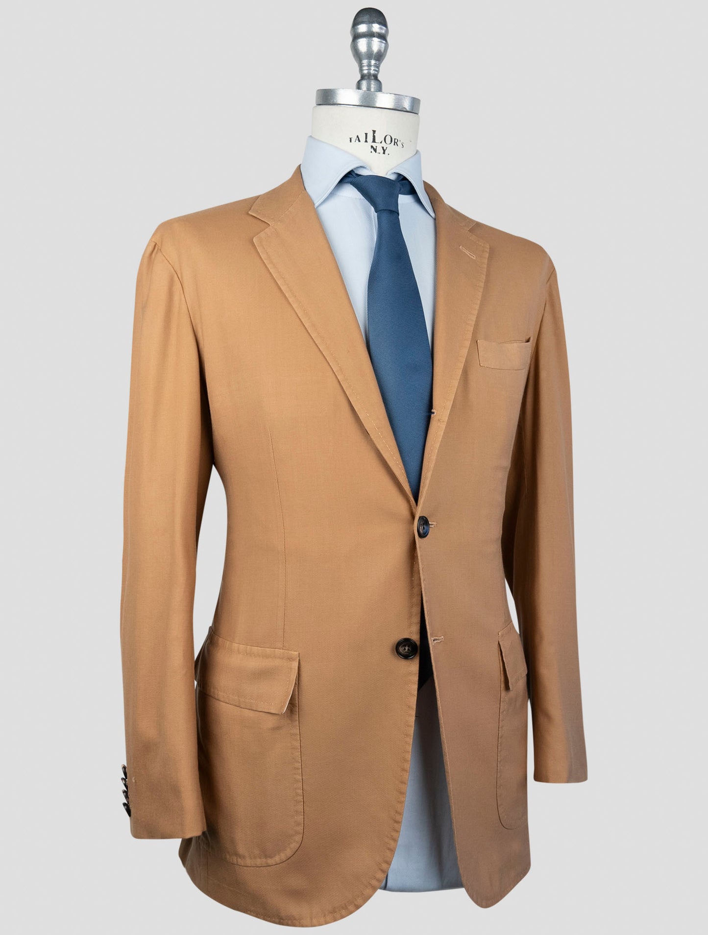 Kiton Brown Cashmere Blazer