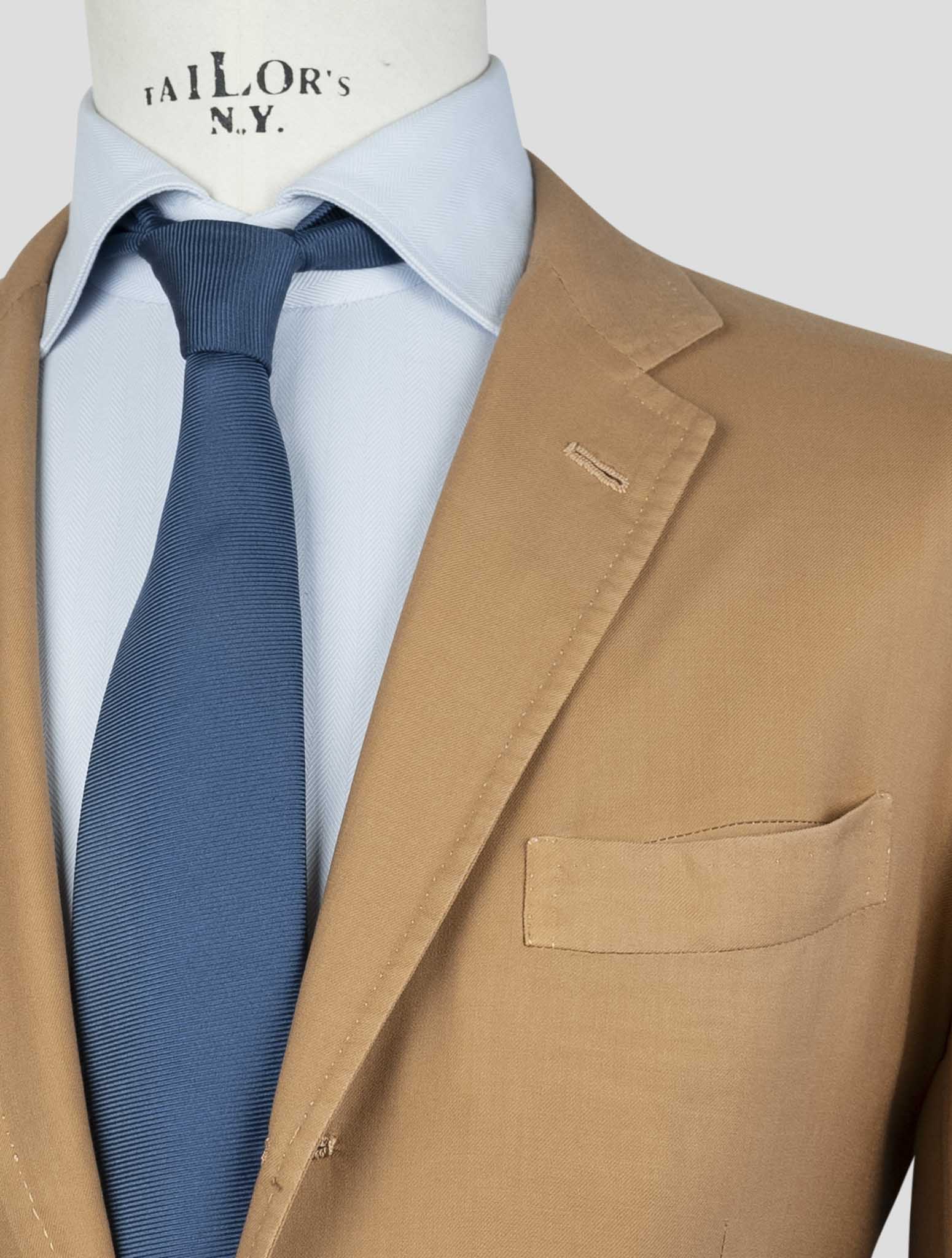 Kiton Brown Cashmere Blazer