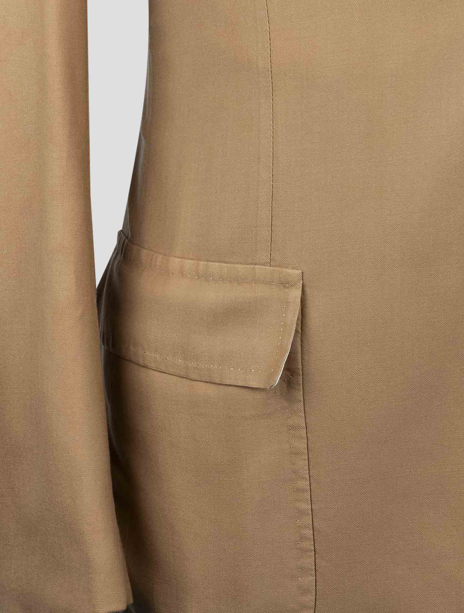 Kiton Brown Cashmere Blazer