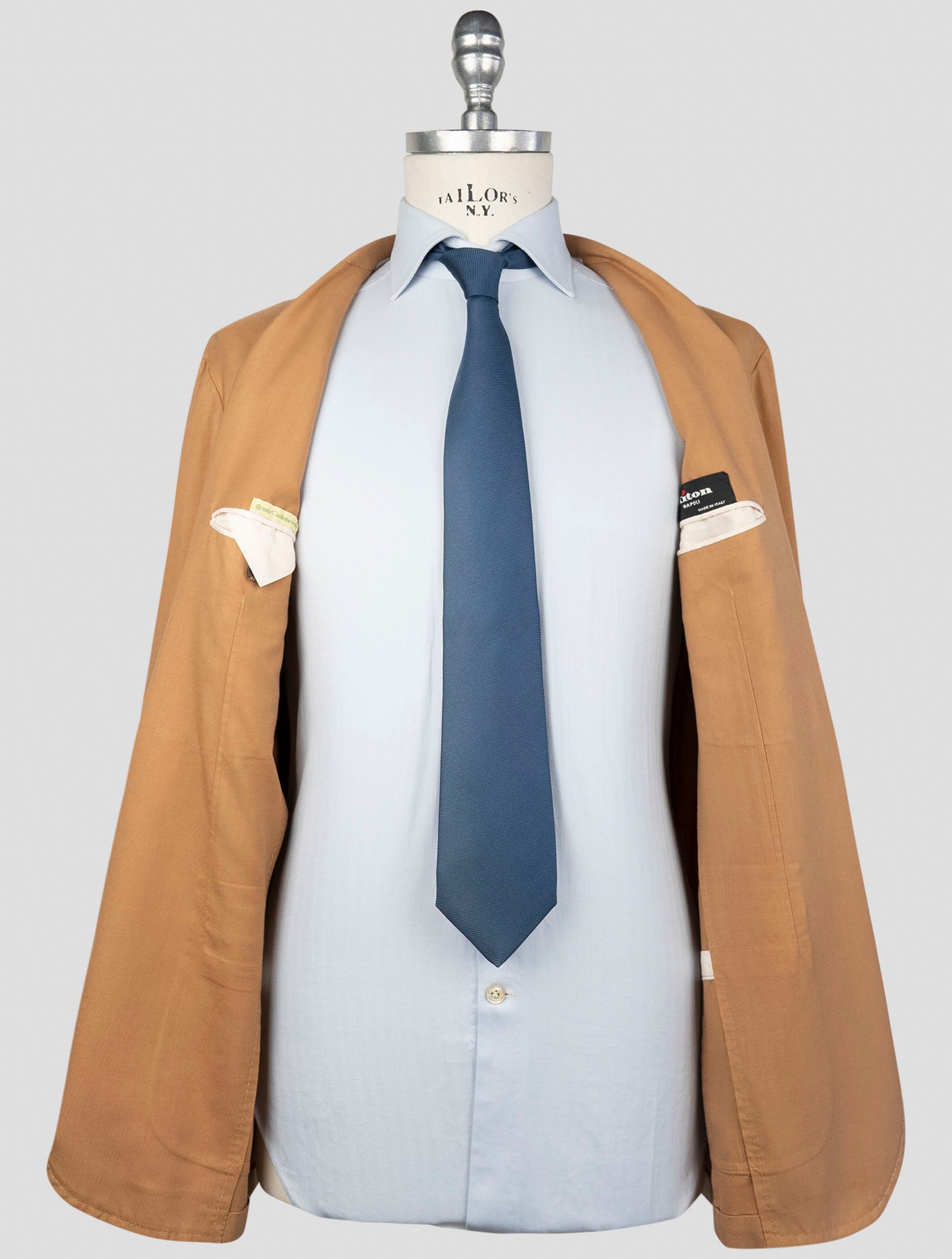 Kiton Brown Cashmere Blazer