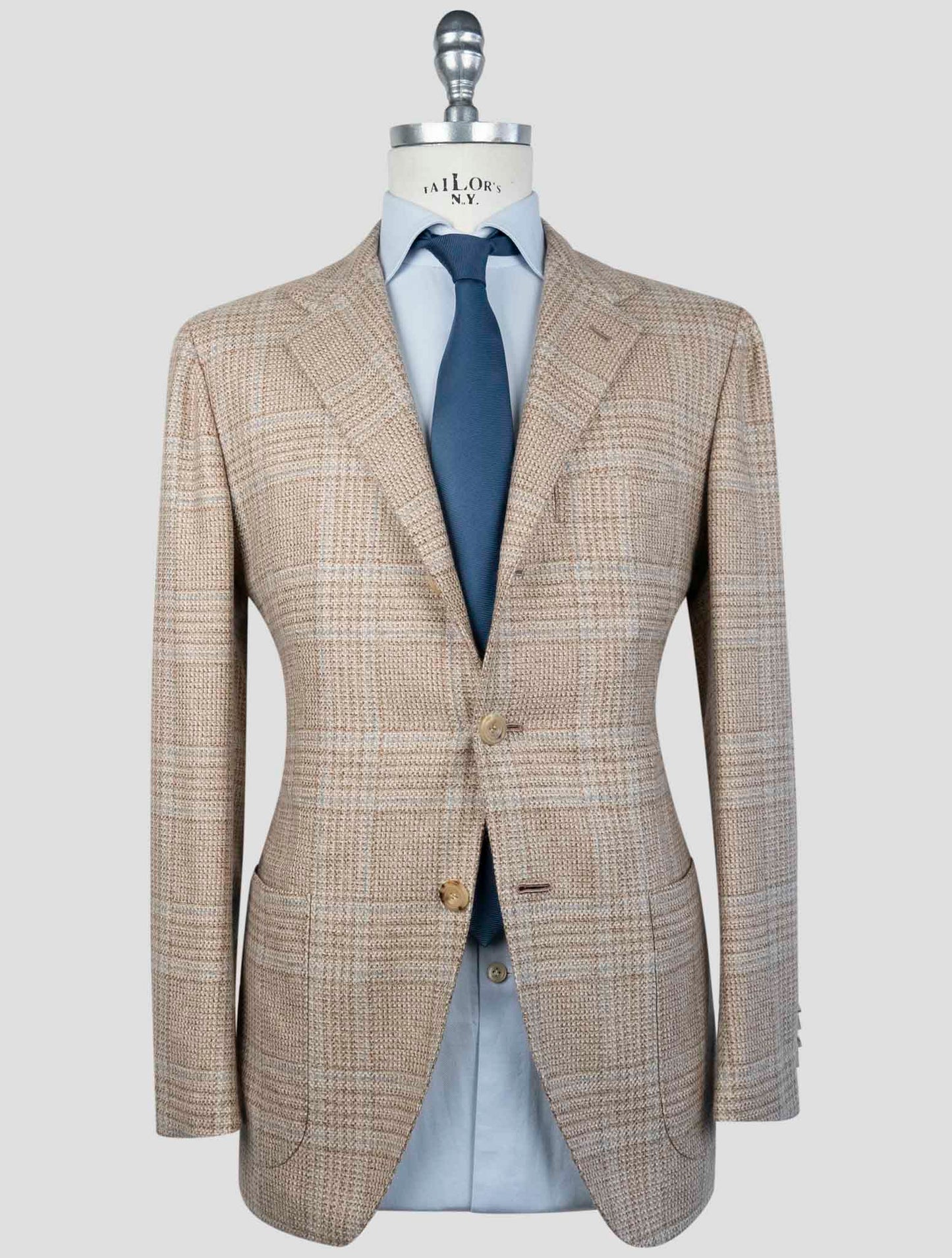 Kiton Brown Cashmere Blazer