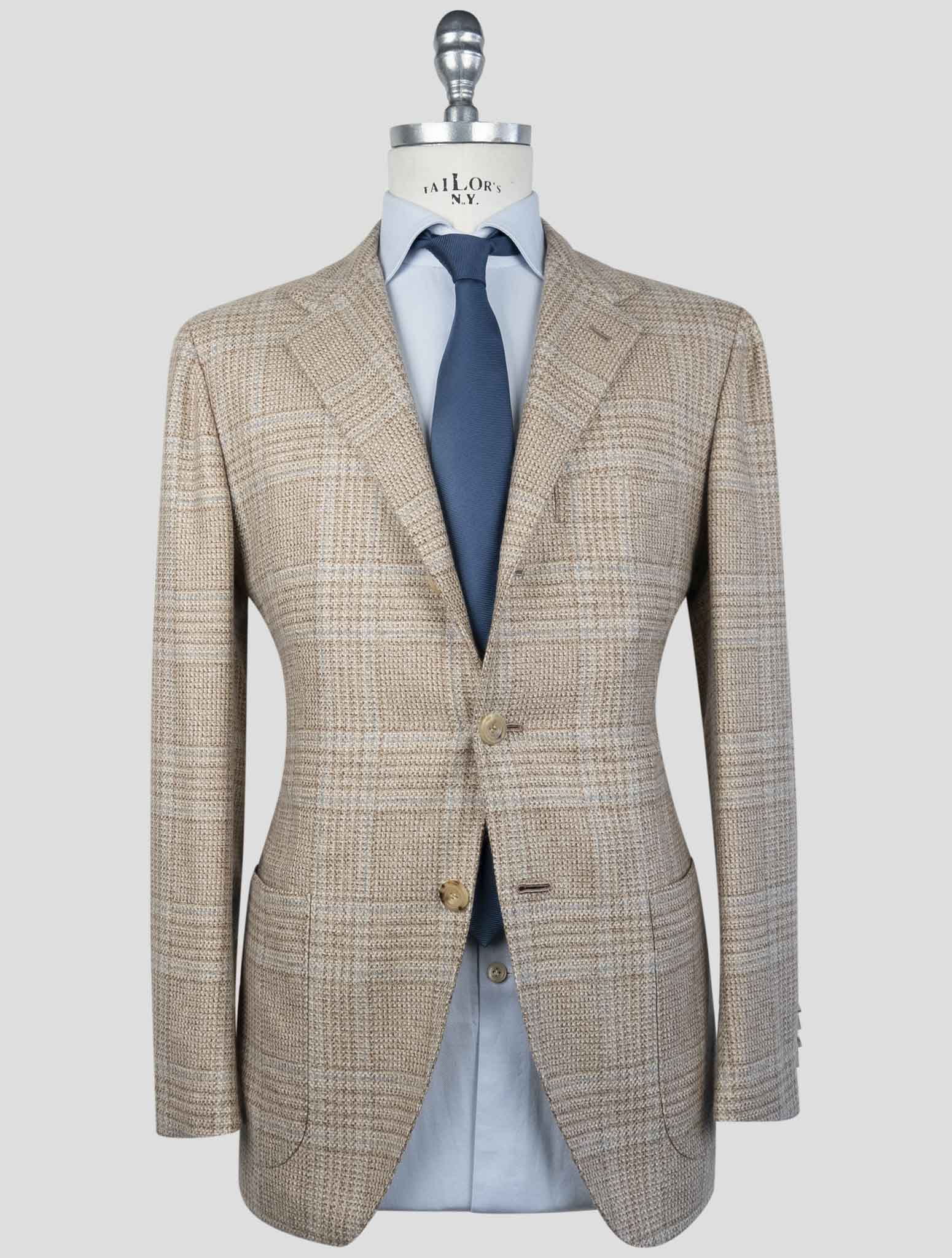 Kiton Brown Cashmere Blazer