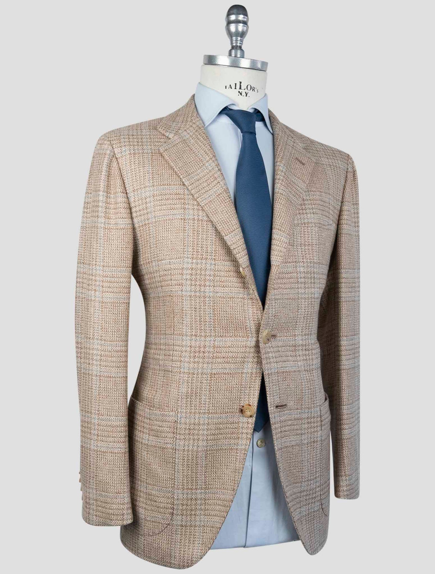 Kiton Brown Cashmere Blazer